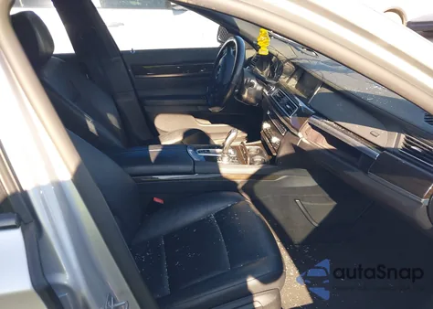 2013 BMW 740Li from USA, damaged, VIN WBAYE4C5XDD137025